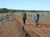 Muddy road