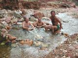 Last Dip in Creek
