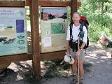 End of Trail at Piute Trailhead